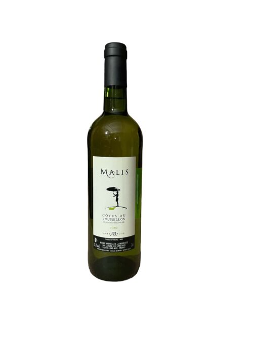 Malis Blanc Côtes du Roussillon 2020 75cL Cave de l'Abbé Rous