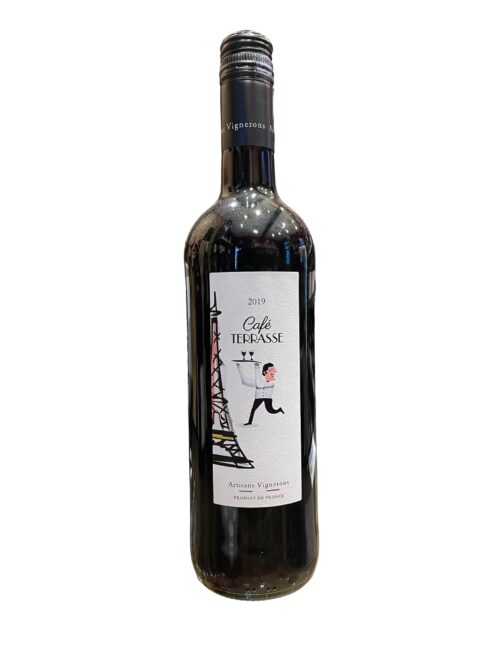 IGP Méditerranée Café Terrasse Rouge Bouchon à Vis 2019 75cL Rhonéa