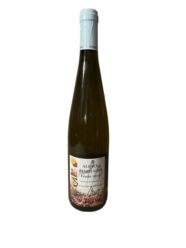 Pinot Gris Fruité 2016 75cL Jacques Maetz