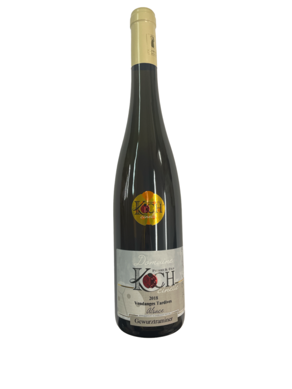 Gewurztraminer Vendanges Tardives 2018 75cL Domaine Koch Pierre & Fils