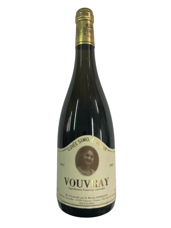 Vouvray Cuvée Simone Mignot 2003 75cL Maison Darragon