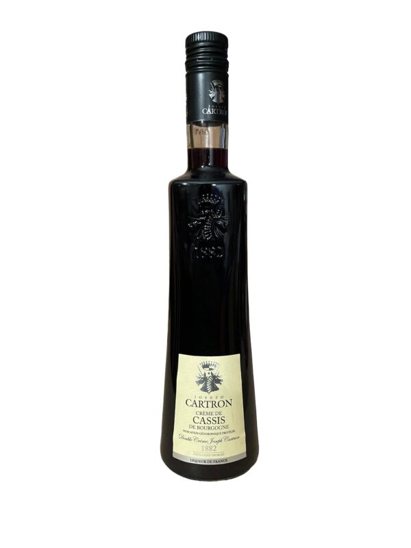 Crème de Cassis de Bourgogne 19° 70cL Liqueur Joseph Cartron