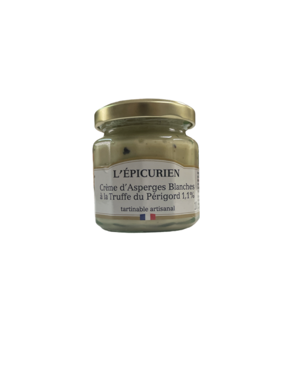 Crème d'Asperges Blanches à la Truffe du Périgord 1,1% 100g L'Epicurien