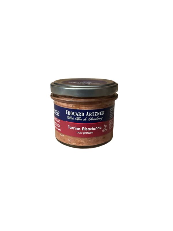 Terrine Alsacienne aux Griottes 100g Edouard Artzner