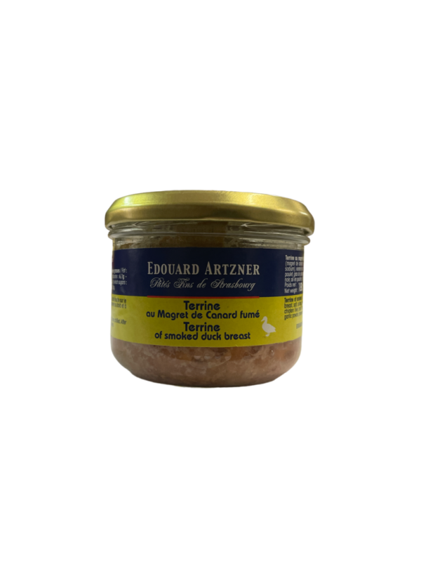 Terrine au Magret de Canard fumé 180g Edouard Artzner