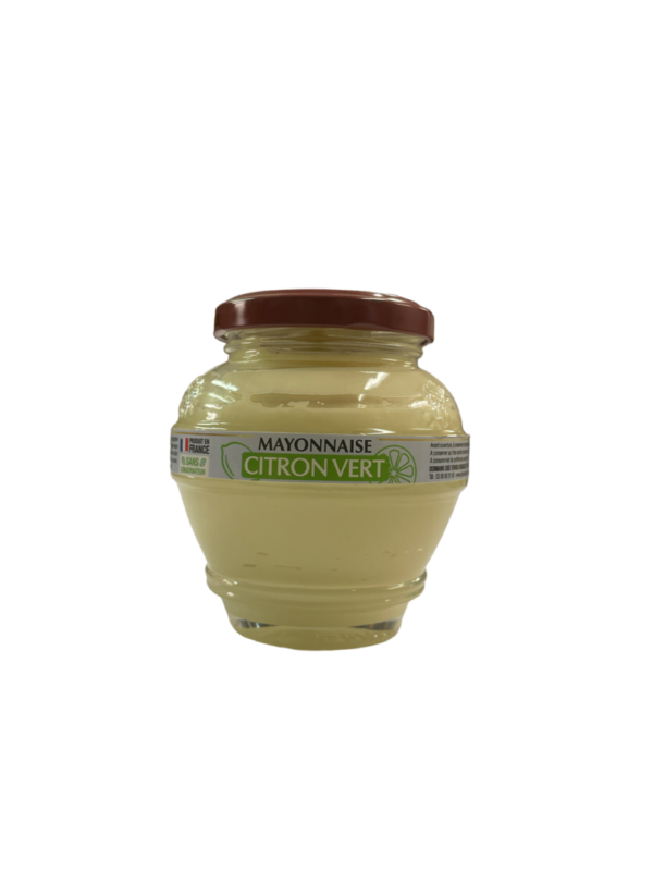 Mayonnaise au Citron Vert 180g Domaine des Terres Rouges