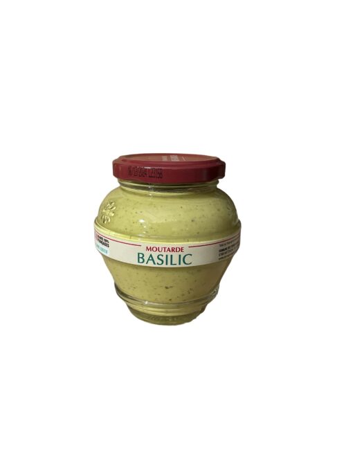 Moutarde Aromatique Basilic 200g Domaine des Terres Rouges