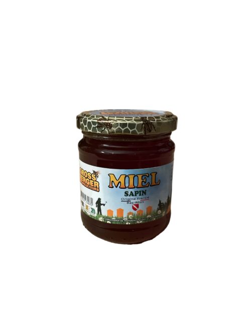 Miel de Sapin d'Alsace IGP Produit du Terroir 250g Apiculteurs Berger