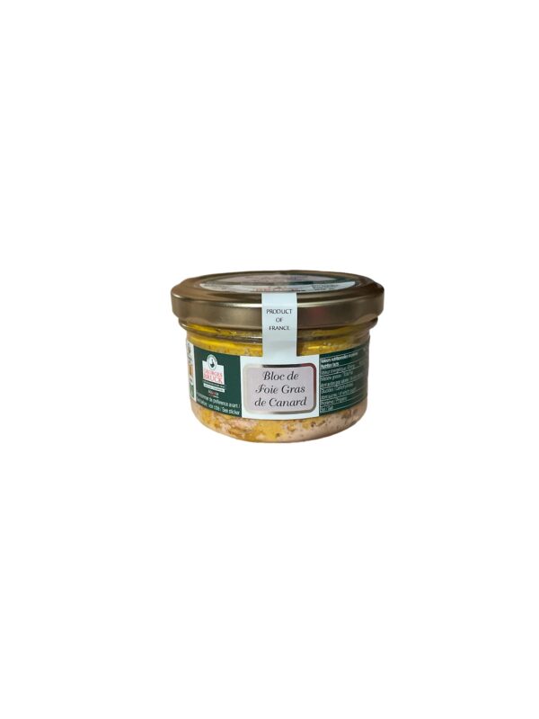Bloc de Foie Gras de Canard en Bocal 80g Georges Bruck