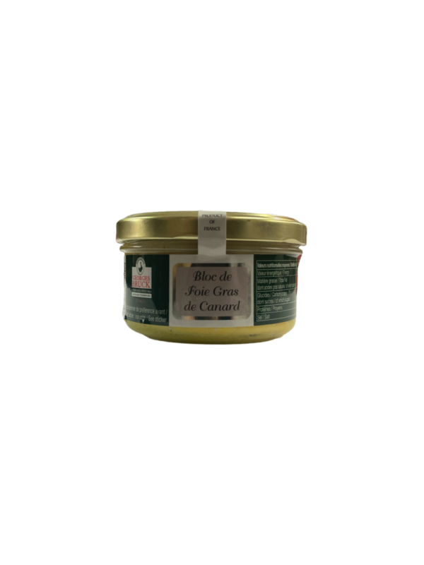 Bloc de Foie Gras de Canard en Bocal 140g Georges Bruck