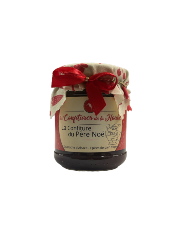 Confiture du Père Noël (Extra Quetsche d'Alsace aux Epices de Noël) 220g Les Confitures de la Hoube
