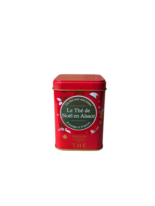 Boîte Métal "Noël en Alsace" 80g Comptoir Français du Thé
