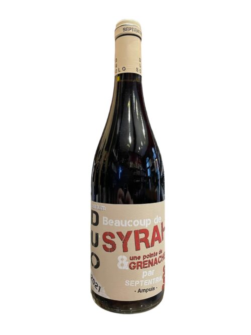 Côtes du Rhône Rouge "DUO" Syrah Grenache 2021/2022 75cL Domaine de Bonserine