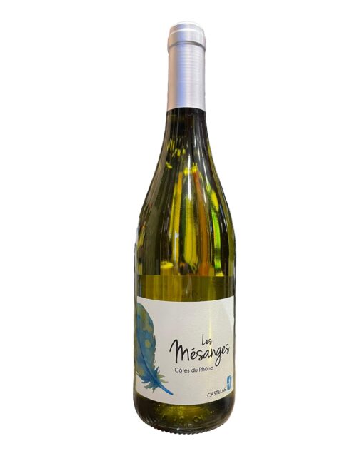 Cotes du Rhone Les Mésanges Blanc 2022 75cL Les Vignerons du Castelas