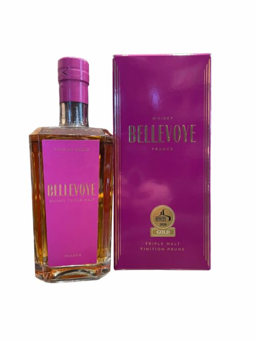 Whisky Triple Malt Finition Prune 70cl Bellevoye