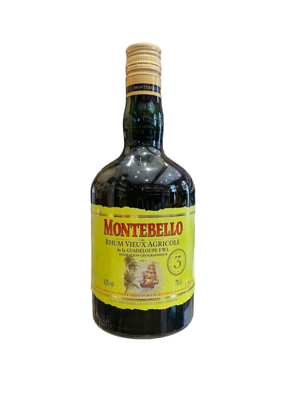 Vieux Rhum 3 ans 70cl Montebello