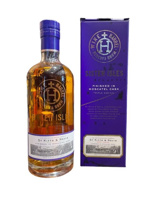 Rhum vieilli en fût Moscatel 70cl Sister Isles