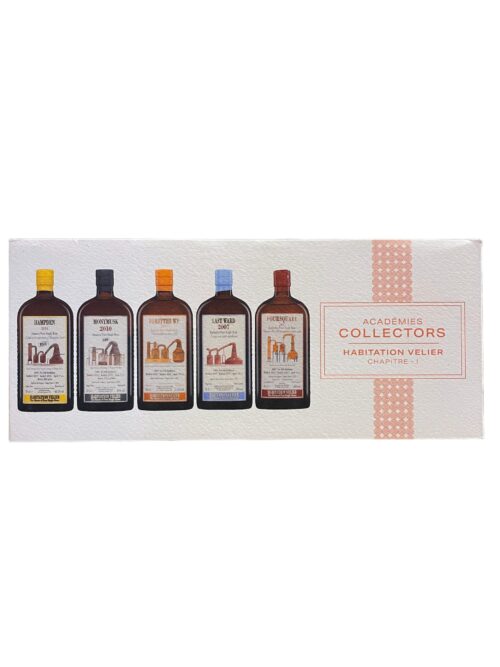 Coffret Rhum Académie Collectors 5x2cl Habitation Velier