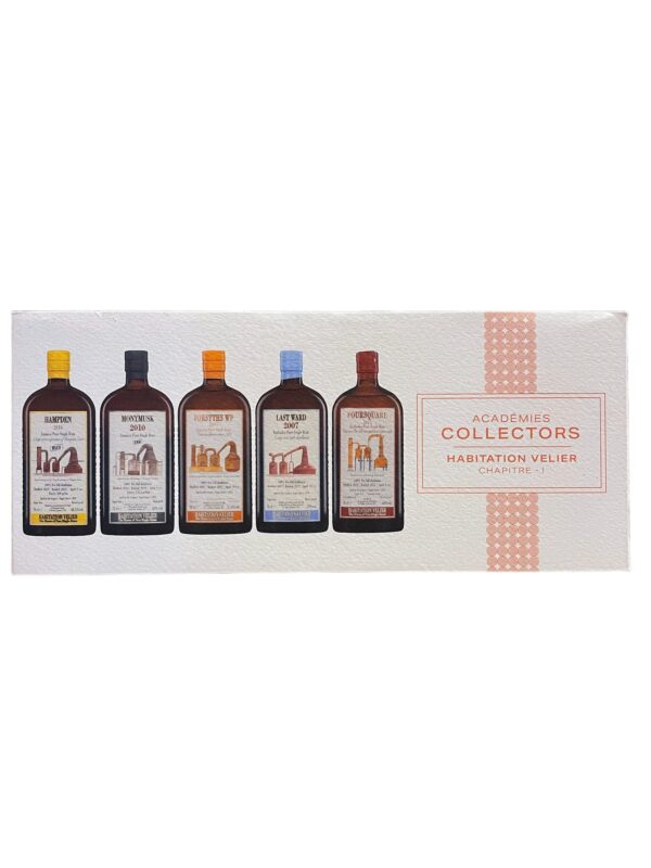 Coffret Rhum Académie Collectors 5x2cl Habitation Velier
