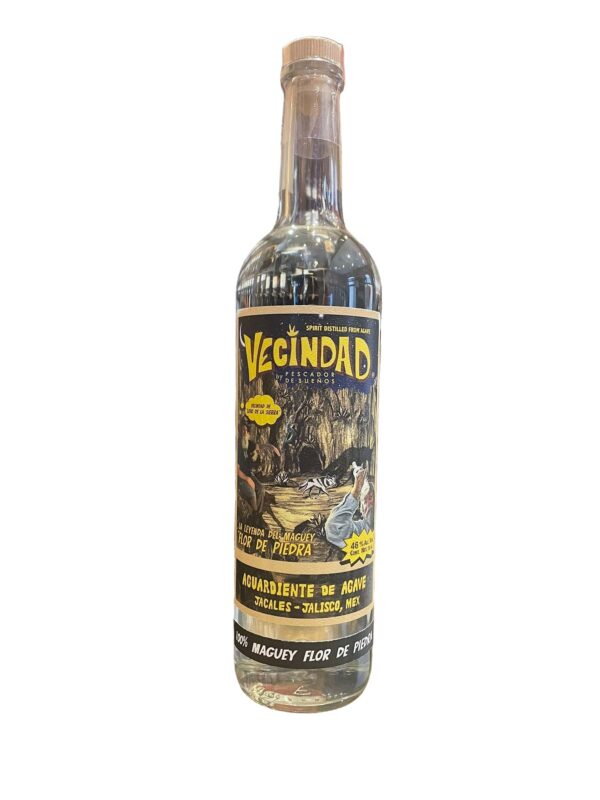 Aguardiente de Agave Flor de Piedra 70cl Vecindad