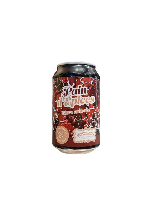 Bière Ambré Pain d'Epice 33cl Les Intenables x Fortwenger