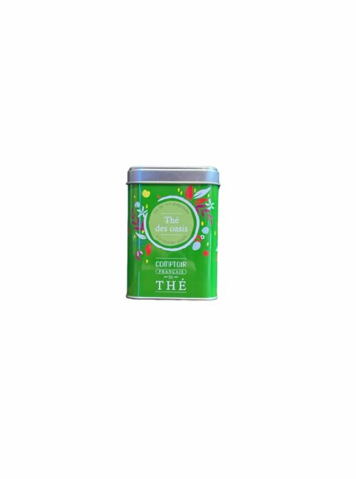 Boîte Métal " Thé des Oasis" 80g Comptoir Français du Thé