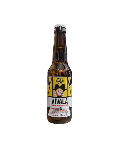 Vivala Bière Blonde Alsacienne 33cl Sainte Cru