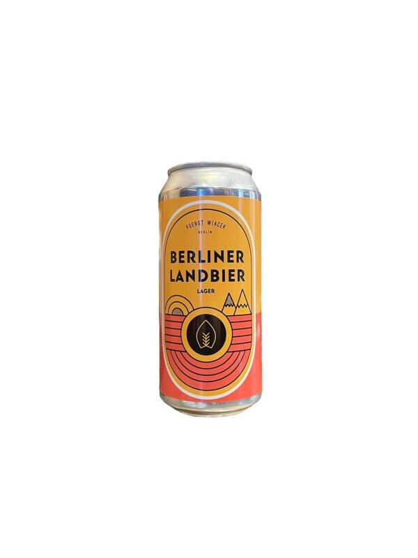 Berliner Landbier Lager 44cl Fuerst Wiacek