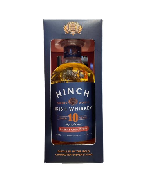 Whiskey 10 ans Sherry Cask FIish sous étui 70cl Hinch
