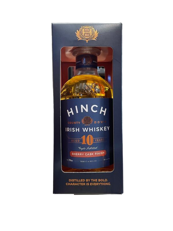 Whiskey 10 ans Sherry Cask FIish sous étui 70cl Hinch
