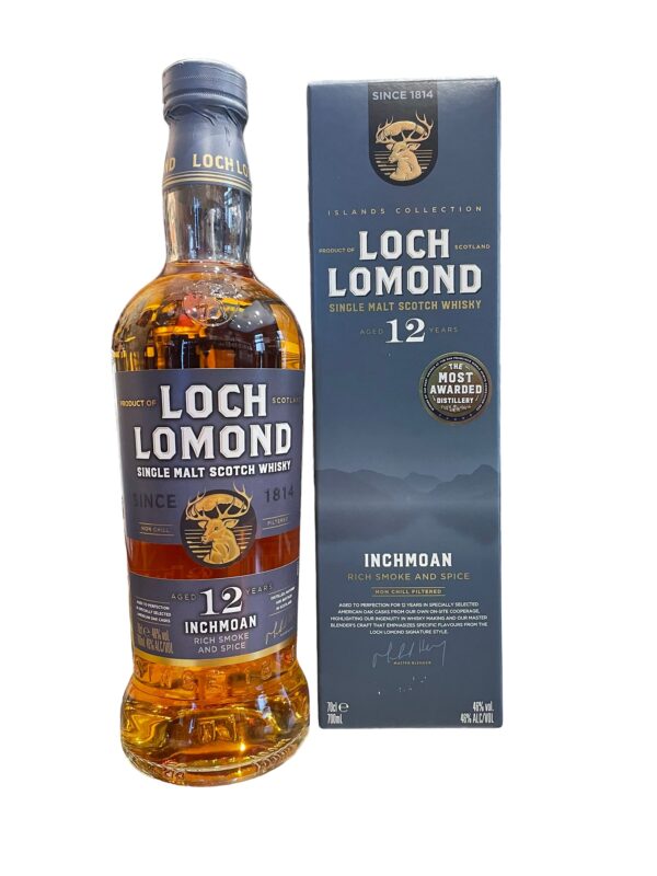 Whisky Single Malt Highland 12 ans sous étui 70cl Loch Lomond