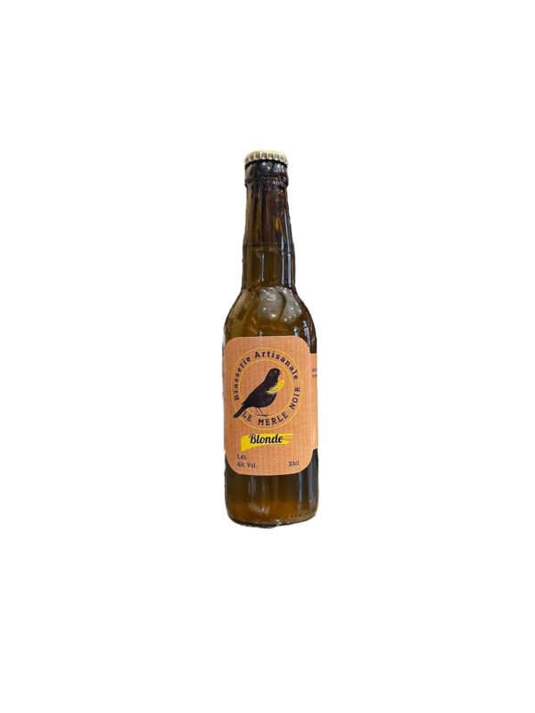 Bière Blonde 33cl Merle Noire