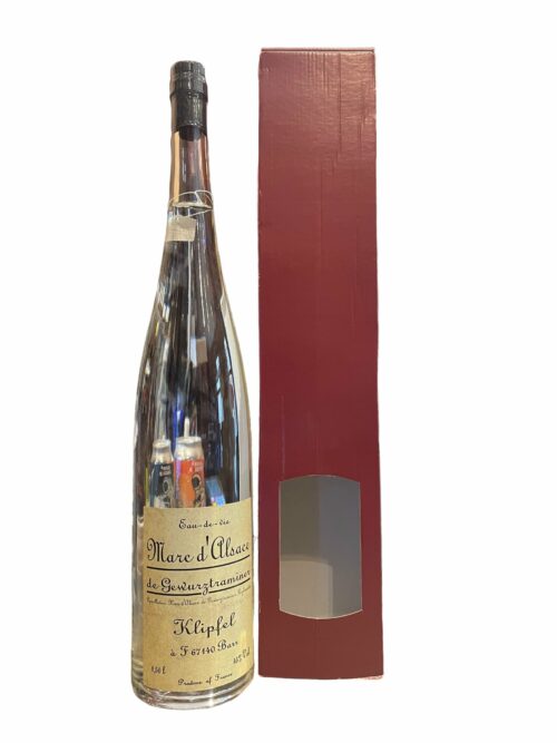 Eau-de-Vie de Marc d'Alsace de Gewurztraminer Magnum 1,5L Klipfel