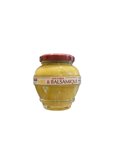 Moutarde Aromatique Miel & Balsamique 200g Domaine des Terres Rouges