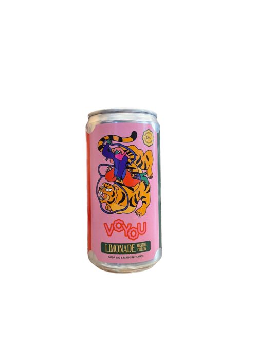 Limonade Menthe Citron 25cl Voyou
