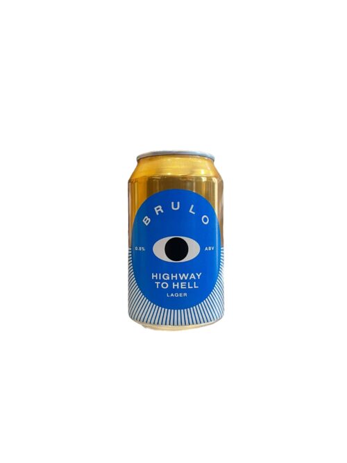 Highway to Hell Lager sans alcool 33cl Brulo