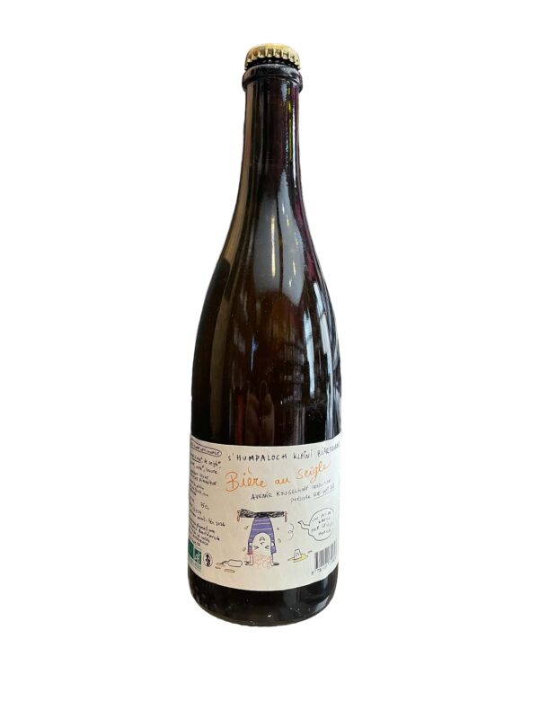 Bière Blonde au Seigle BIO 75cL Brasserie Artisanale S'Humpaloch