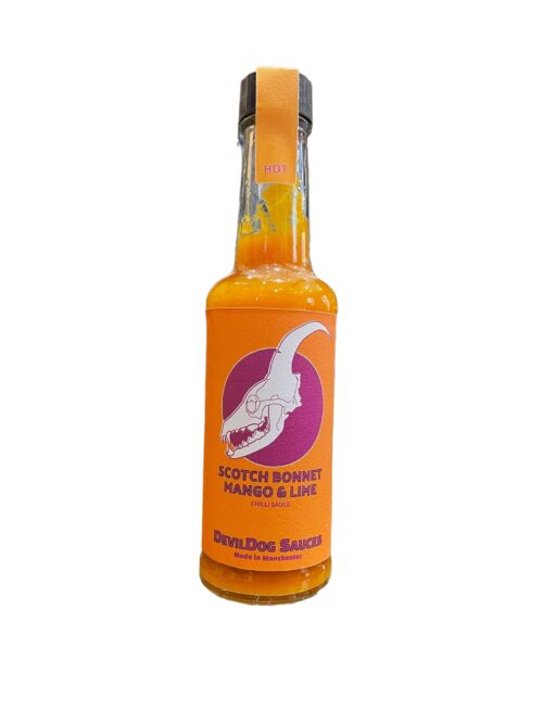 Sauce Scotch Bonnet, Piment à la Mangue et au Citron vert 150mL DevilDog Sauces