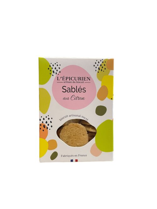 Sablés au Citron 120g L'Epicurien