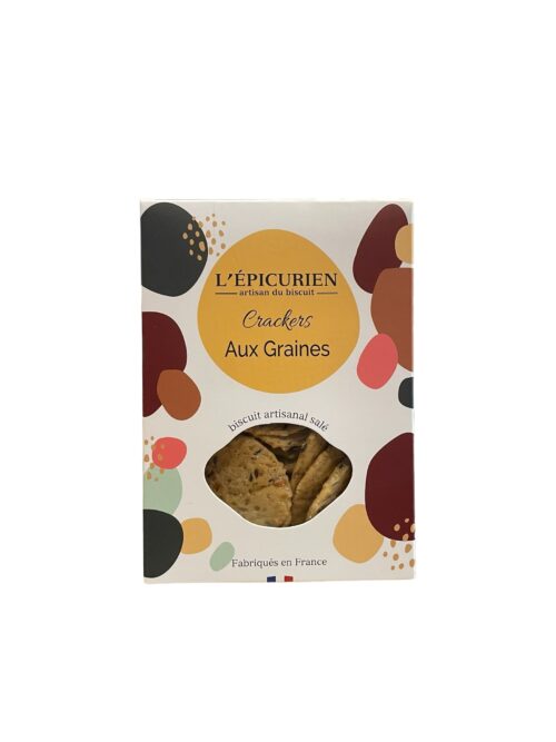Crackers aux Graines 120g L'Epicurien