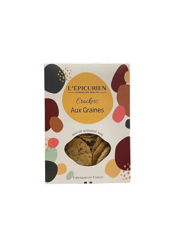 Crackers aux Graines 120g L'Epicurien