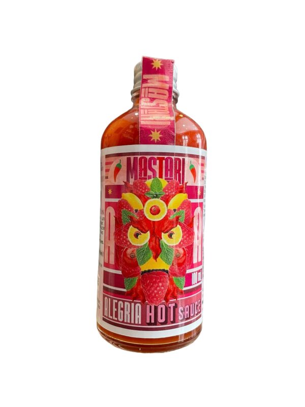 Hot Sauce Alegria Habanero Framboise 7/10 100ml Mastari