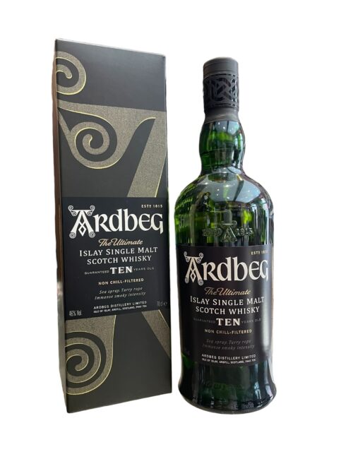 Single Malt Islay Scotch The Ultimate 10 ans 46.0° 70cL Ardbeg