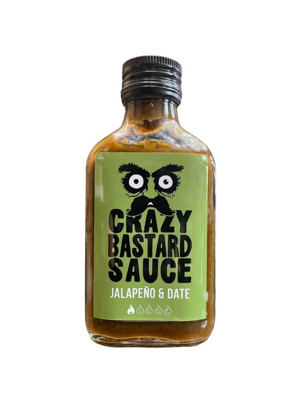 Hot Sauce Jalapeño & Date 3/10 100ml Crazy Bastard