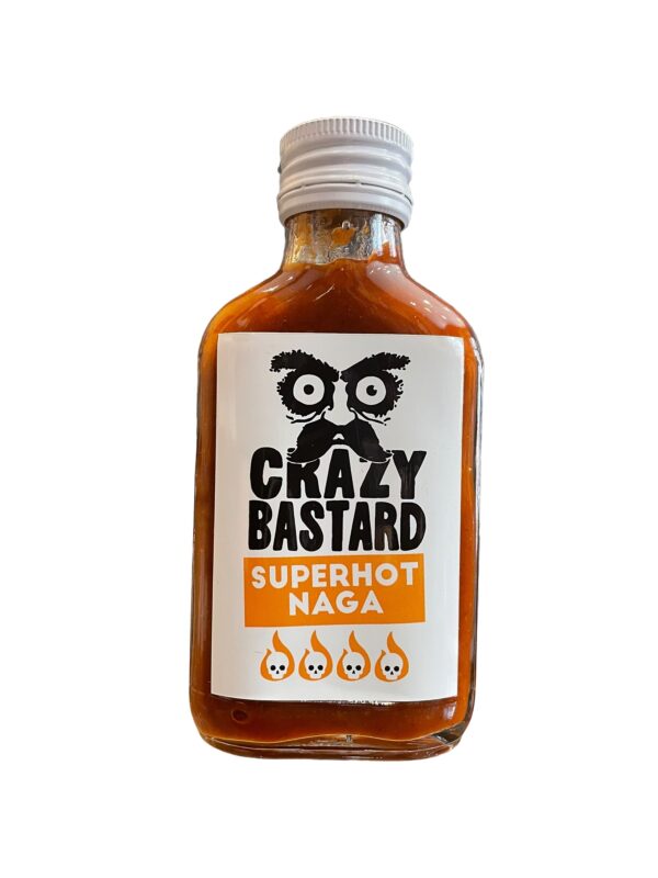 SuperHot Sauce Naga 100ml Crazy Bastard