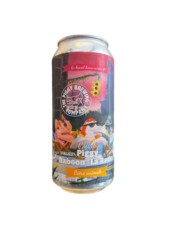 Piggy x Baboon x La Rade Nano NEIPA 44cl Piggy Brewing