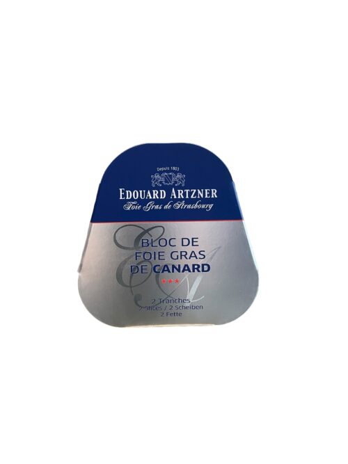 Bloc de Foie Gras de Canard 2 Tranches 75g Edouard Artzner