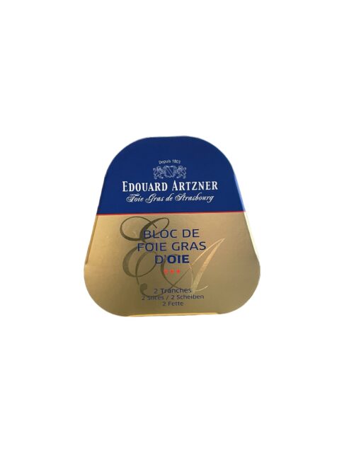 Bloc de Foie Gras d'Oie 2 Tranches 75g Edouard Artzner