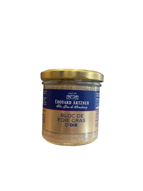 Bloc de Foie Gras d'Oie Verrine 120g Edouard Artzner