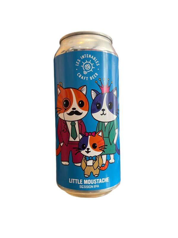 Little Moustache Session IPA 44cl Les Intenables